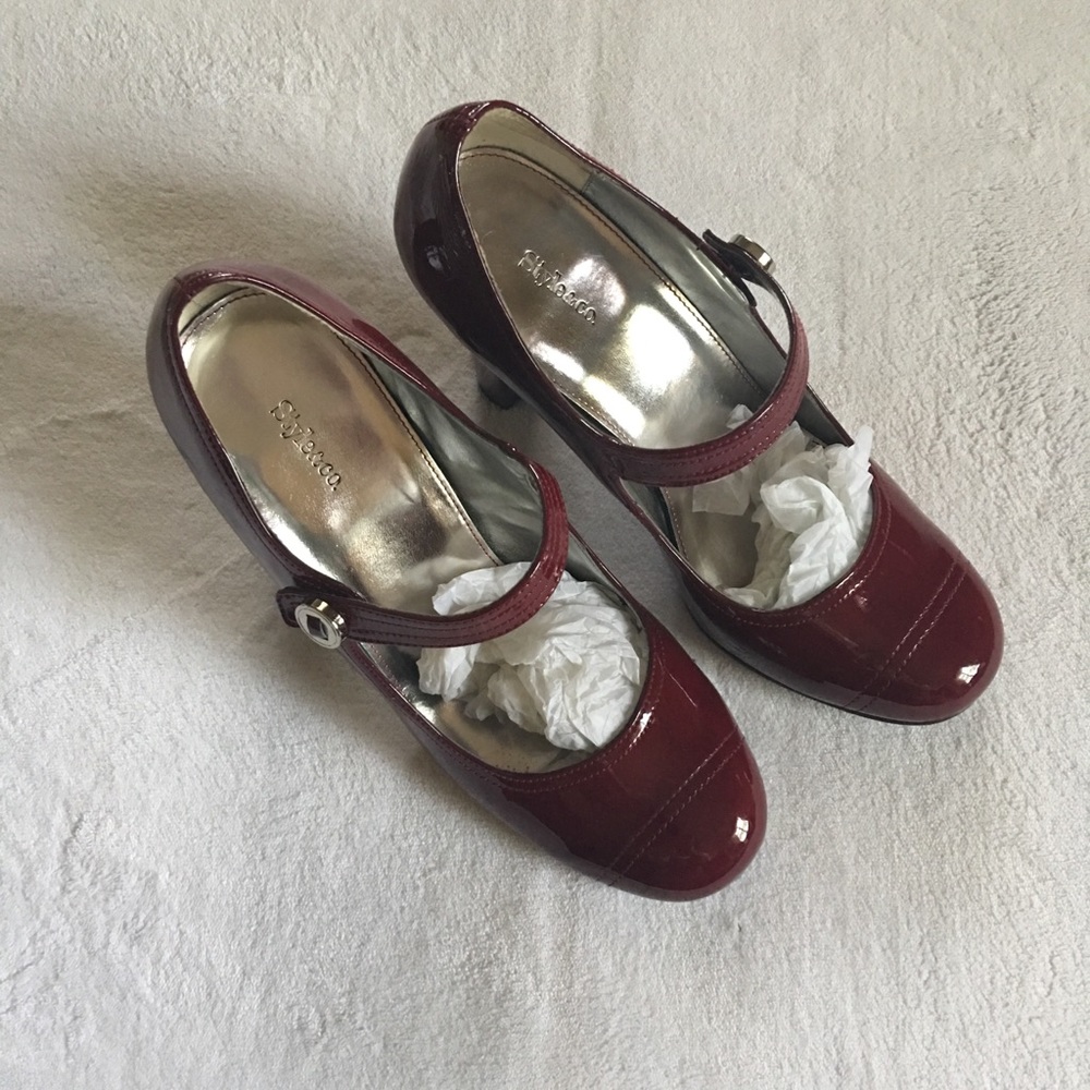 Style & Co. maroon shoes